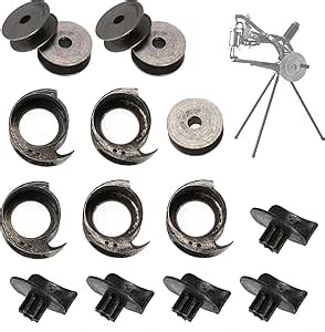 BEAMNOVA Set of 15 Attachment Kit for Leather Cobbler Sewing Machine Replacement for Heavy Duty Hand Sewing Machine