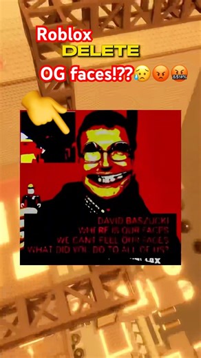 Builderman is STEALING our faces? 💀 #shorts