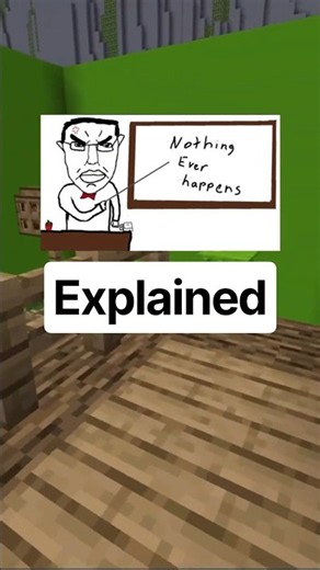 Nothing happens explained
