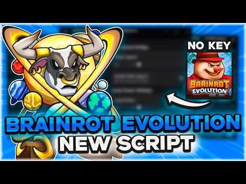 BRAINROT EVOLUTION SCRIPT | Auto Farm, Auto Event, Auto Dungeon, Dupe, OP, No Key | 2025 Roblox