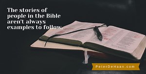 Discern between Biblical Commands and Descriptive Text