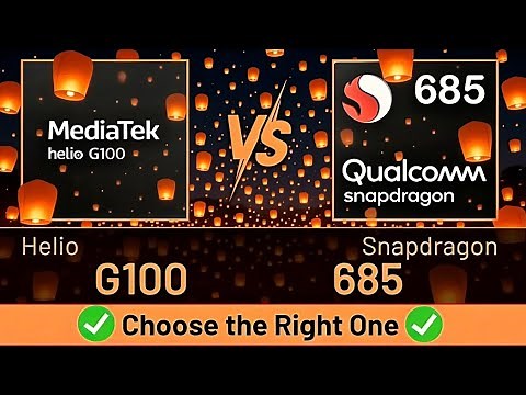 Mediatek Helio G100 vs Snapdragon 685 – Full Performance Test