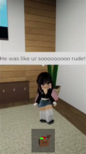 Warning: I'm toooooooo RUDE!!! os what the board says at first #robloxedit