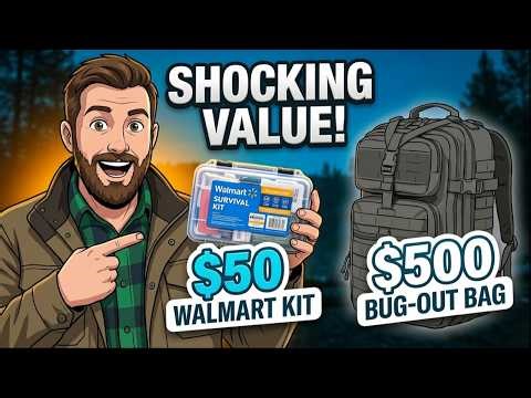 The $50 Walmart Survival Kit That Beats a $500 Bug Out Bag
