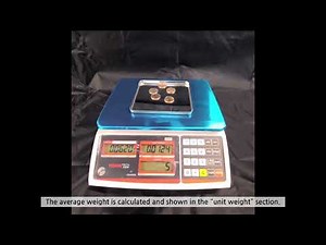 How to count coins with TVC scale