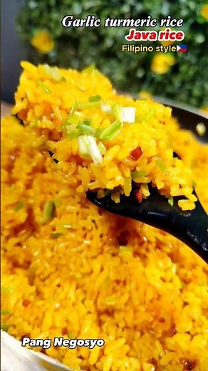 TRENDING JAVA RICE RECIPE PERFECT FOR SILOG BUSINESS | Garlic turmeric rice Filipino style