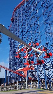 2K views · 3.1K reactions | What was your record flips on skyforce? @pleasure_beach #skyforce #redarrows #pleasurebeach #blackpool #amusementpark #kirmes | Thrills and Food | Facebook