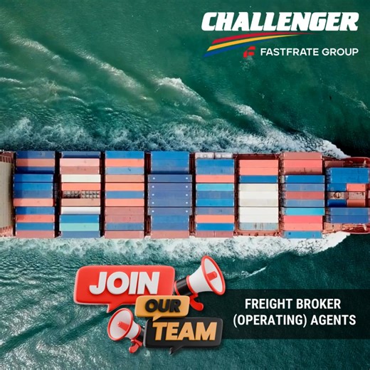 Join the Challenger Agent Team and Start Making Waves! Are you an experienced freight broker or operating agent ready to take your business to the next level? At Challenger, part of the Fastfrate Group we provide the platform, resources, and national network you need to succeed. Learn more today! https://agents.challenger.com | Challenger Motor Freight Inc.