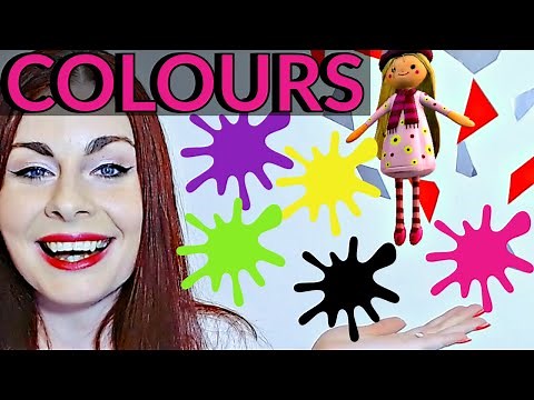 COLOURS / BOJE na engleskom jeziku / izgovor, vežbanja, primeri