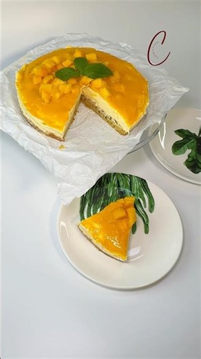 MANGO MOUSSE CAKE