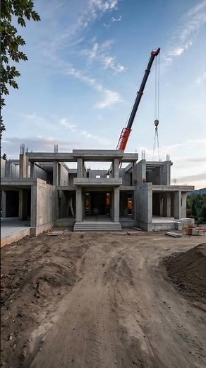 From Wilderness to Ultra Modern Mansion 🌲🏡 Luxury Build Timelapse