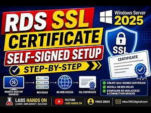 How to Configure Self-Signed SSL Certificate on Remote Desktop Services (RDS) | Full Step by Step