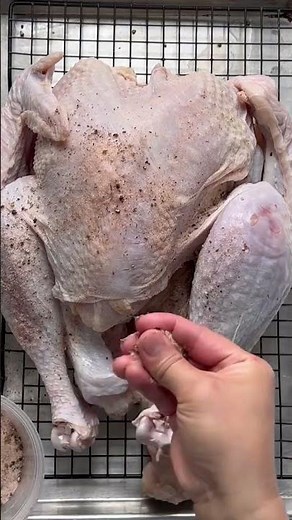 how to dry brine Thanksgiving turkey