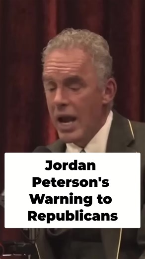 Jordan Peterson Offers CHILLING Warning to Republicans
