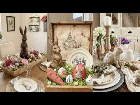 Peter Rabbit Inspired Decor & Easter Ideas | Spring Cottage Home Refresh