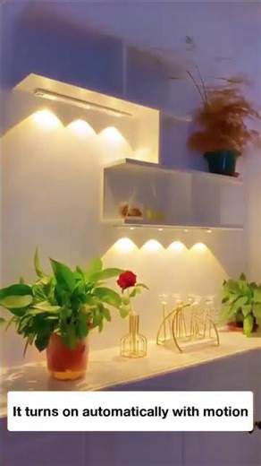 LED PIR Motion Sensor Cabinet With USB Rechargeble BUY NOW LINK IN DESCRIPTION