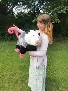 Handstuffed Opossum Plushies Ecofriendly Recycled Polyfill Stuffed Animal Stuffies Toy Children Pet Large Possum - Etsy