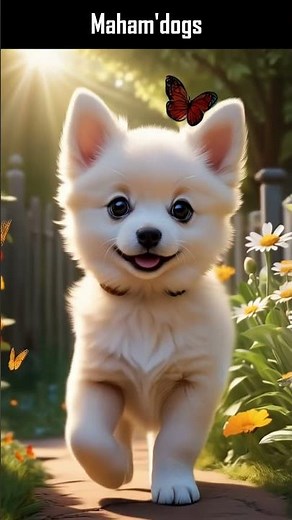 Small Beautiful Dogs Walking in a Garden | Cute Dog Compilation 🐾
