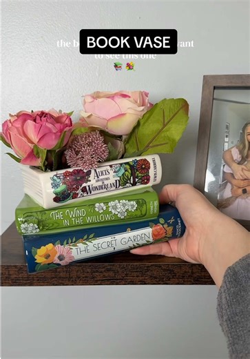 Beautiful Book Vase for Home Decor