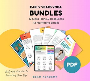 Plans de cours et ressources de yoga pour la petite enfance, Plans de cours de yoga pour bébés, Plans de cours de yoga pour tout-petits, Plans de cours de yoga pour enfants d'âge préscolaire, Ressources, Lots - Etsy France