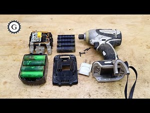 Makita Impact Driver Drill & Battery Restoration