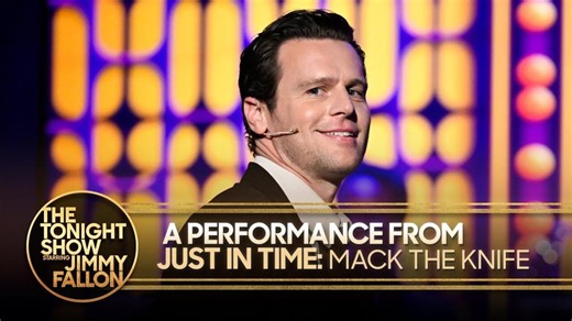 A Performance from Just In Time with Jonathan Groff: Mack the Knife | The Tonight Show