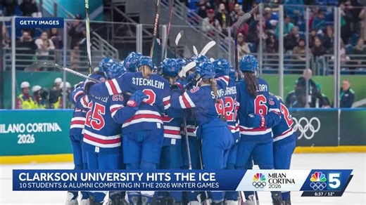 Excitement in Potsdam as Clarkson University's Haley Winn to play in gold medal hockey game
