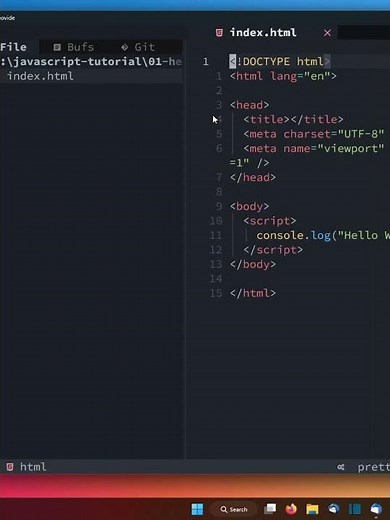 NeoVide GUI untuk NeoVim