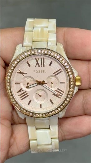 #FossilPranavaWatchGallery Fossil Women Watch Tutorial #ceramic ￼