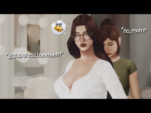 Taking my sim to her second & final wedding dress shopping trip... 🥺