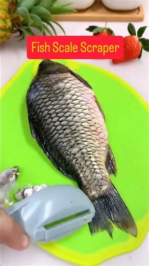 Fish Scale Scraper removes #trending #ytshorts #shorts #viral #homeappliances
