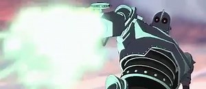 Iron Giant fight scene
