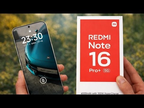 Redmi Note 16 Pro Unboxing And Hands On First Look | Launch Date, Price And specifications