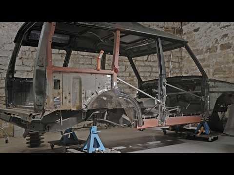 Landrover Discovery | Restoration #5 | fabrication and welding wheel arch | rustrepair |