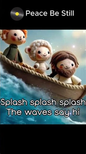 Jesus Calms the Storm 🌊 | Peace Be Still