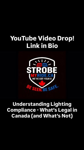 Understanding Lighting Compliance — What’s Legal in Canada (and What’s Not) I just finished filming a detailed video breaking down lighting compliance markings — what each one means, which are legal to use in Canada, and which ones only look good on Amazon but fall short when it comes to keeping your workers safe and the travelling public aware of your work activities. If you work in towing, public works, construction, or emergency response, this one’s worth a watch. It could save you from fines