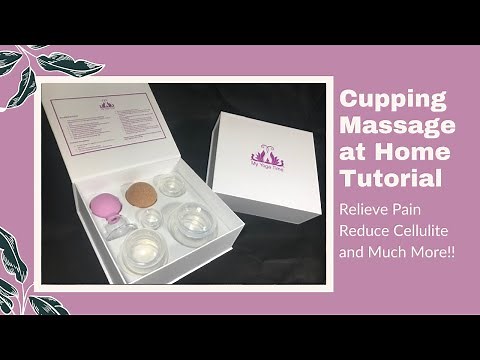 Cupping Massage Therapy ~ Silicone & Glass Cups ~ Learn Gentle Therapeutic Techniques ~ Pain Relief