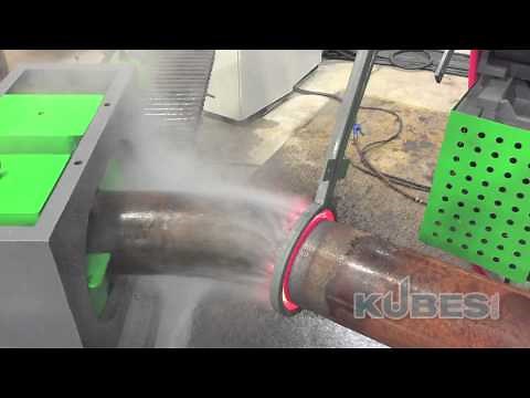 Induction Pipe Bending Time-lapse