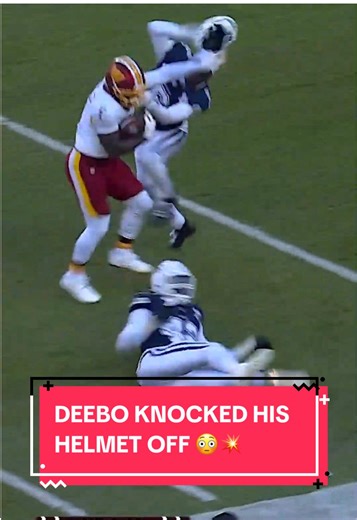 Deebo Samuel Knocks Off Helmet!