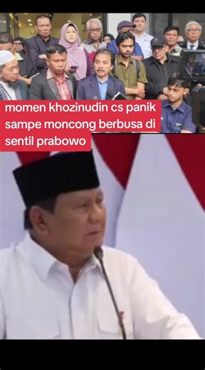 KOZINUDIN PUCAT BERBUSA KENA SENTIL PRABOWO #breakingnews #berandatiktok #fypシ゚viral #followers➕ #fyppppppppppppppppppppppp