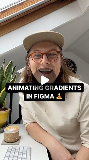Zander Whitehurst on Instagram: "律‍♂️ Animating gradients in Figma, supafast ⁣ ⁣  Gradients are a bunch of fun to explore and I had a blast learning to create this animation! I hope it helps folks for loading screens or marketing sites! ⁣ ⁣ 酪 Cheers for your support!"