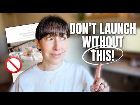 My Pre-Launch Website Checklist (Don't Skip These)