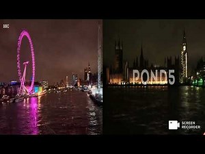 London Big Ben Chimes in New Year Celebration of 2022