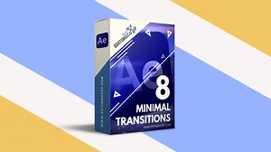 8 Minimal Transitions - Free After Effects Template