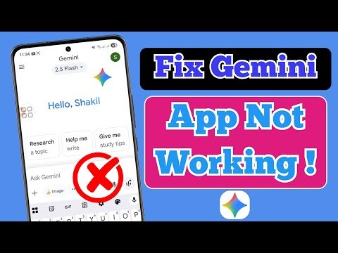 How to Fix Google Gemini App Not Working Problem | Solve Gemini App Issue