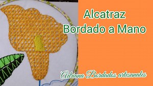 79K views · 951 shares | Hola en este video te enseño a bordar alcatraces ,de una manera fácil y rápida ,bordado fantasía ,bordado mexicano☀️la manta ya está pintada así la venden en mercerías aquí en la cd de México. | Bordados Ariana | Facebook