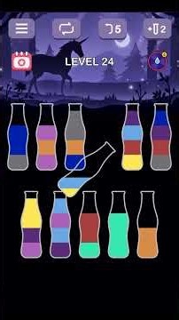 Water Sort Puzzle - Level 24 | Color Sorting Gameplay