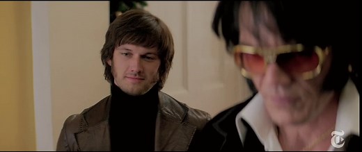 Review: In ‘Elvis & Nixon,’ Michael Shannon Holds Court as the King