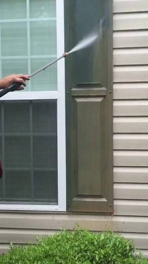REMOVING OXIDATION FROM SHUTTERS