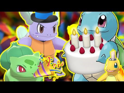 🤩 GeburtstagsStream: ⭐ Holt euch ein SHINY BISASAM, SCHIGGY und vieles mehr! 💫 !discord